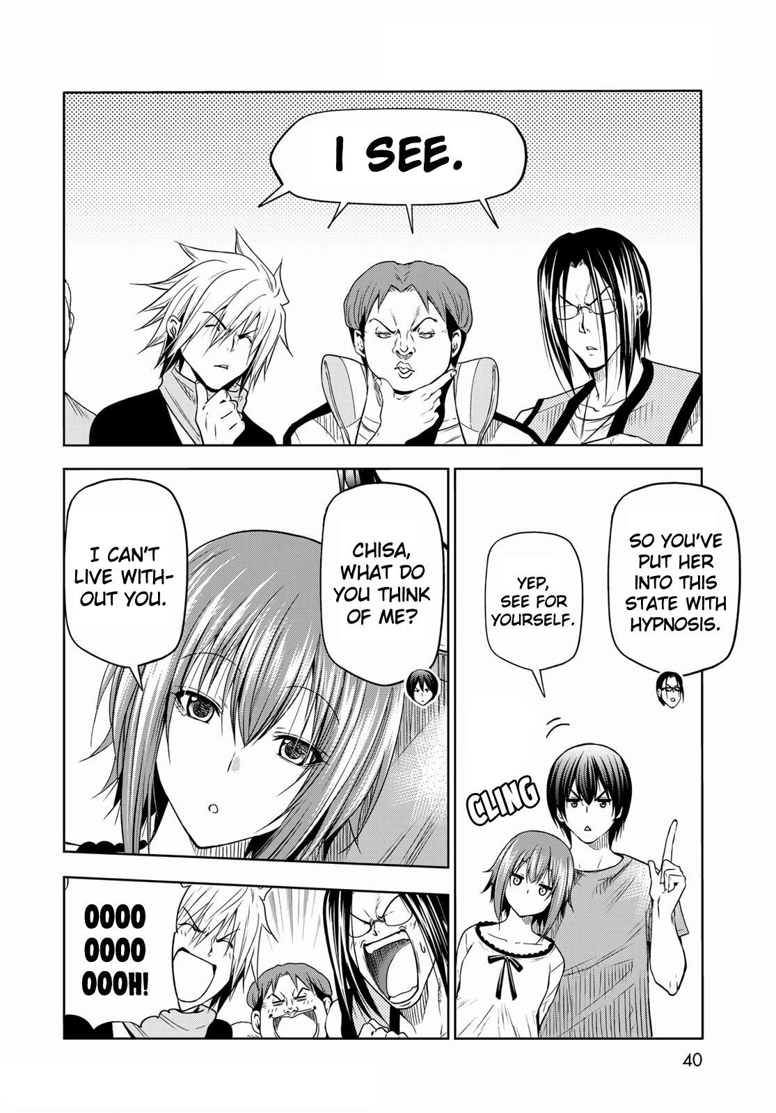 Grand Blue Dreaming Manga Chapter 74 page 36 - Hypnosis Crisis
