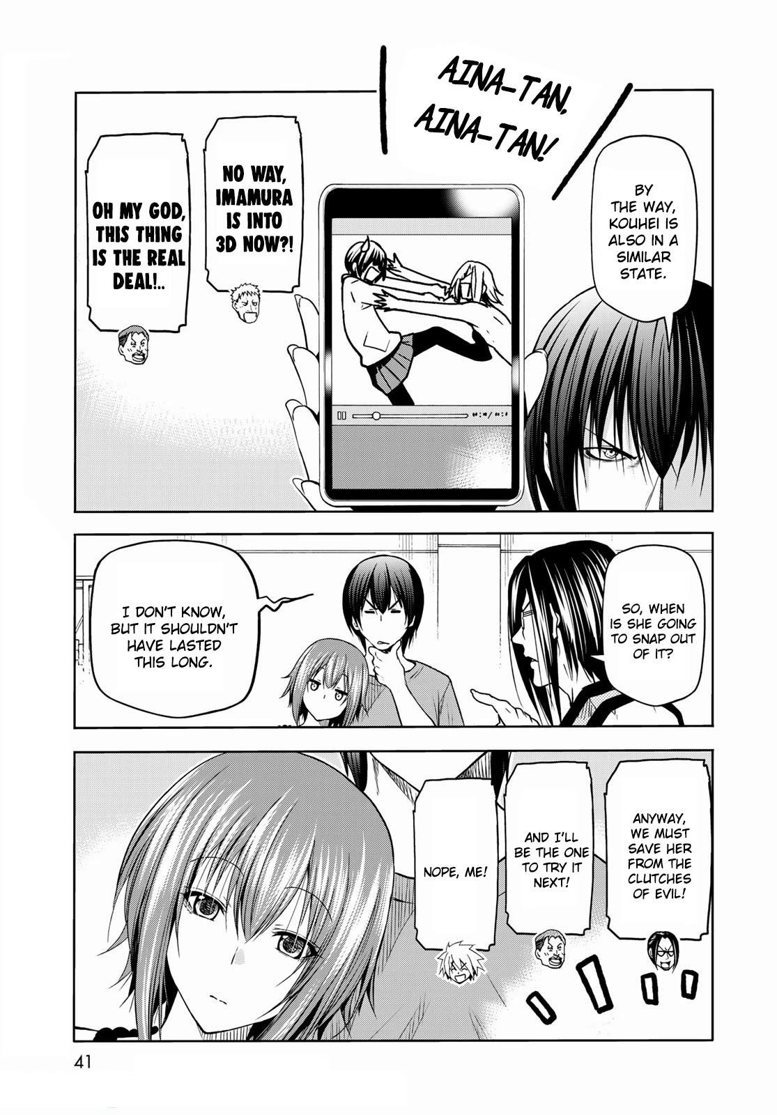 Grand Blue Dreaming Manga Chapter 74 page 37 - Hypnosis Crisis