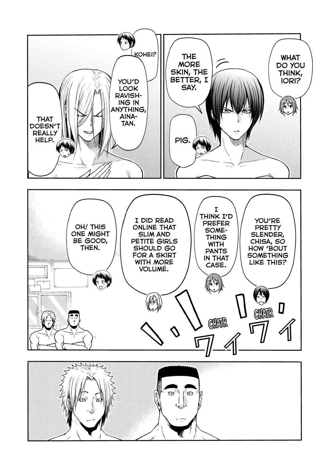 Grand Blue Dreaming Manga Chapter 75 page 18 - Dress-Up
