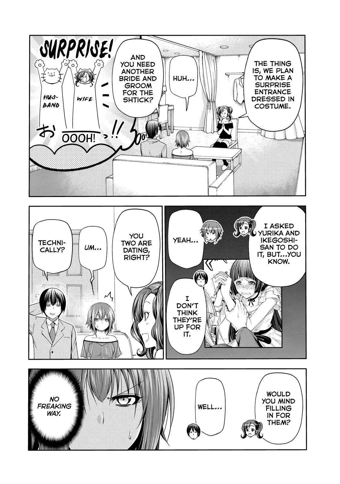 Grand Blue Dreaming Manga Chapter 76 page 10 - Wedding Reception