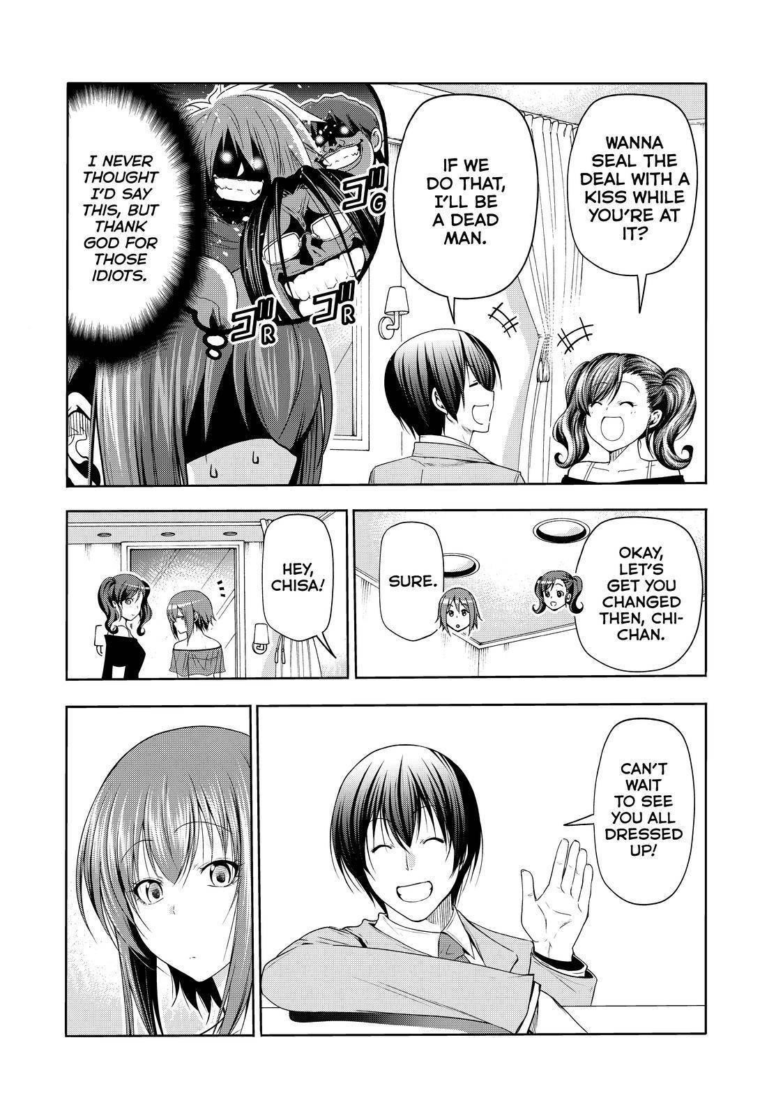 Grand Blue Dreaming Manga Chapter 76 page 12 - Wedding Reception