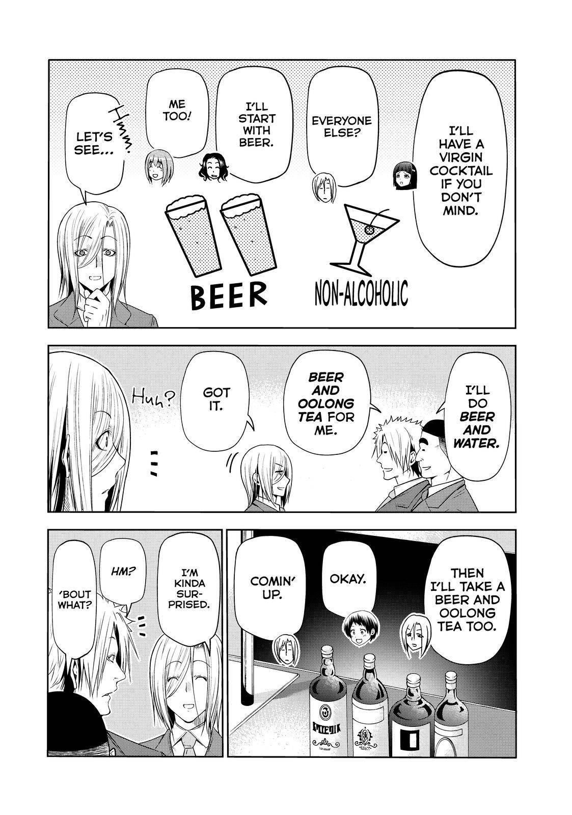 Grand Blue Dreaming Manga Chapter 76 page 18 - Wedding Reception