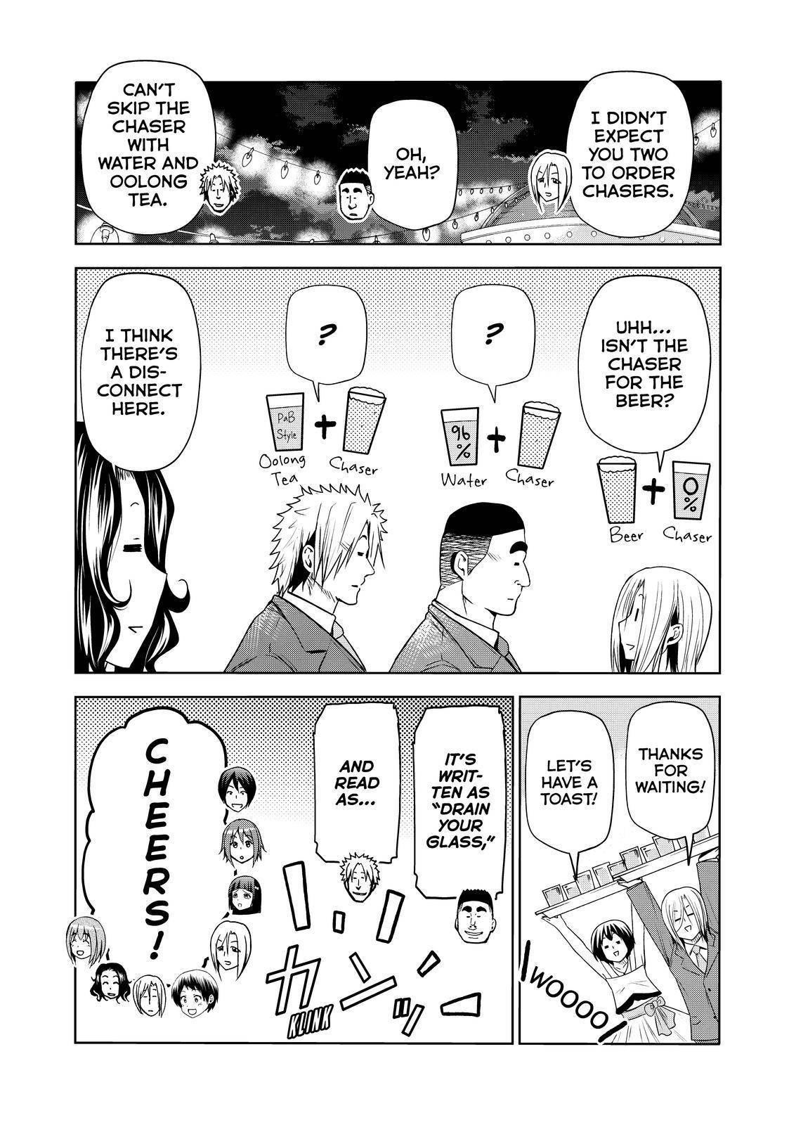 Grand Blue Dreaming Manga Chapter 76 page 19 - Wedding Reception