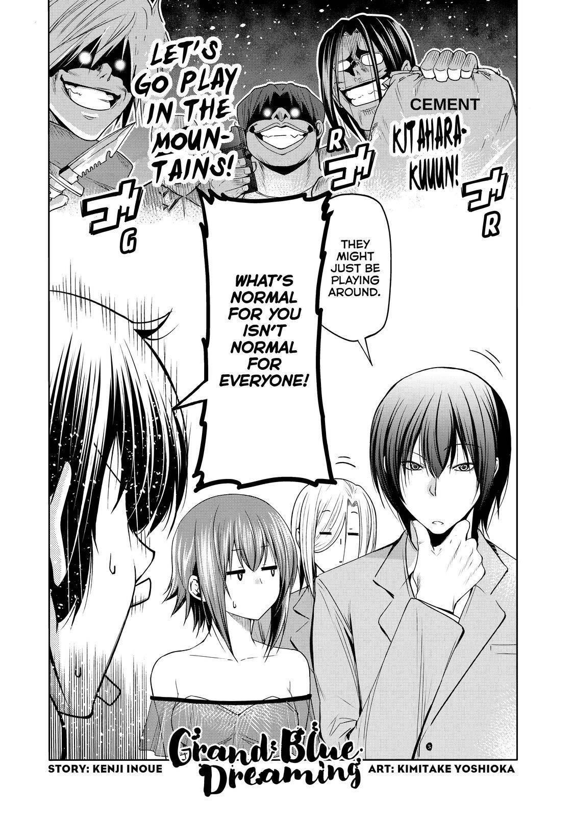 Grand Blue Dreaming Manga Chapter 76 page 2 - Wedding Reception