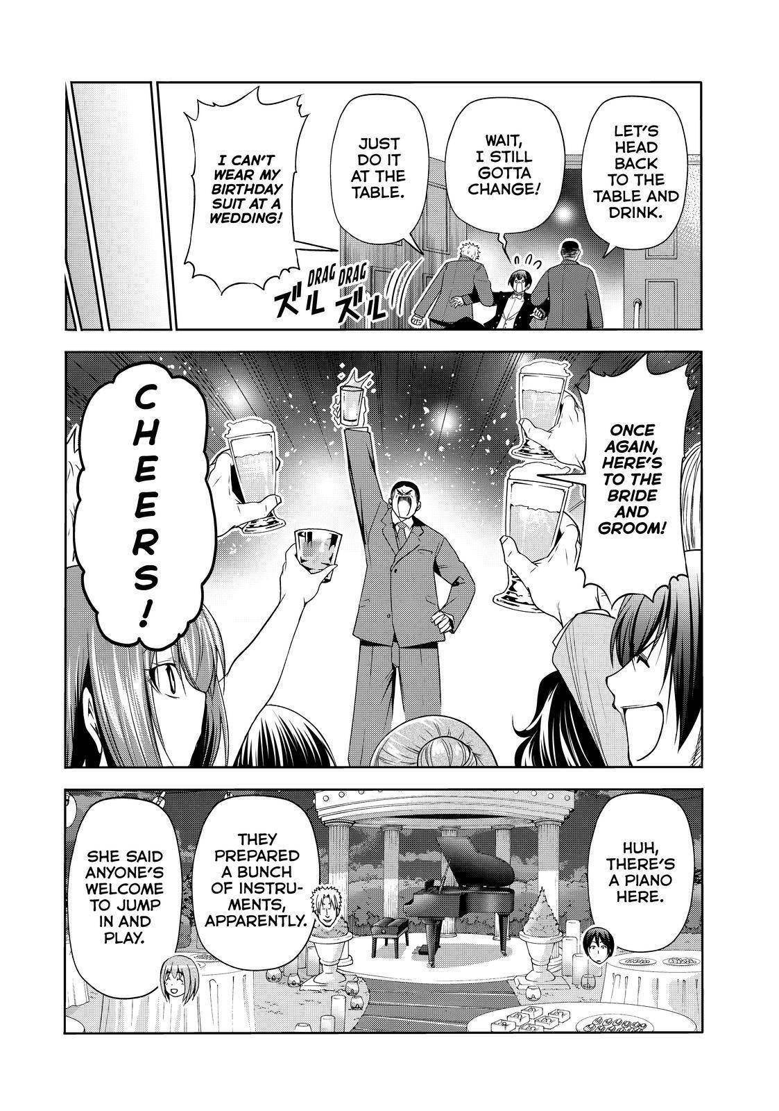 Grand Blue Dreaming Manga Chapter 76 page 36 - Wedding Reception