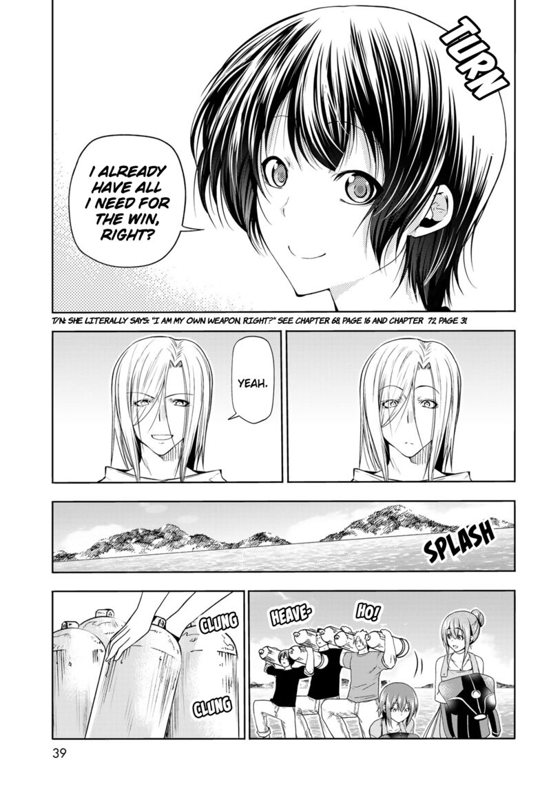 Grand Blue Dreaming Manga Chapter 77 page 5 - Catfight