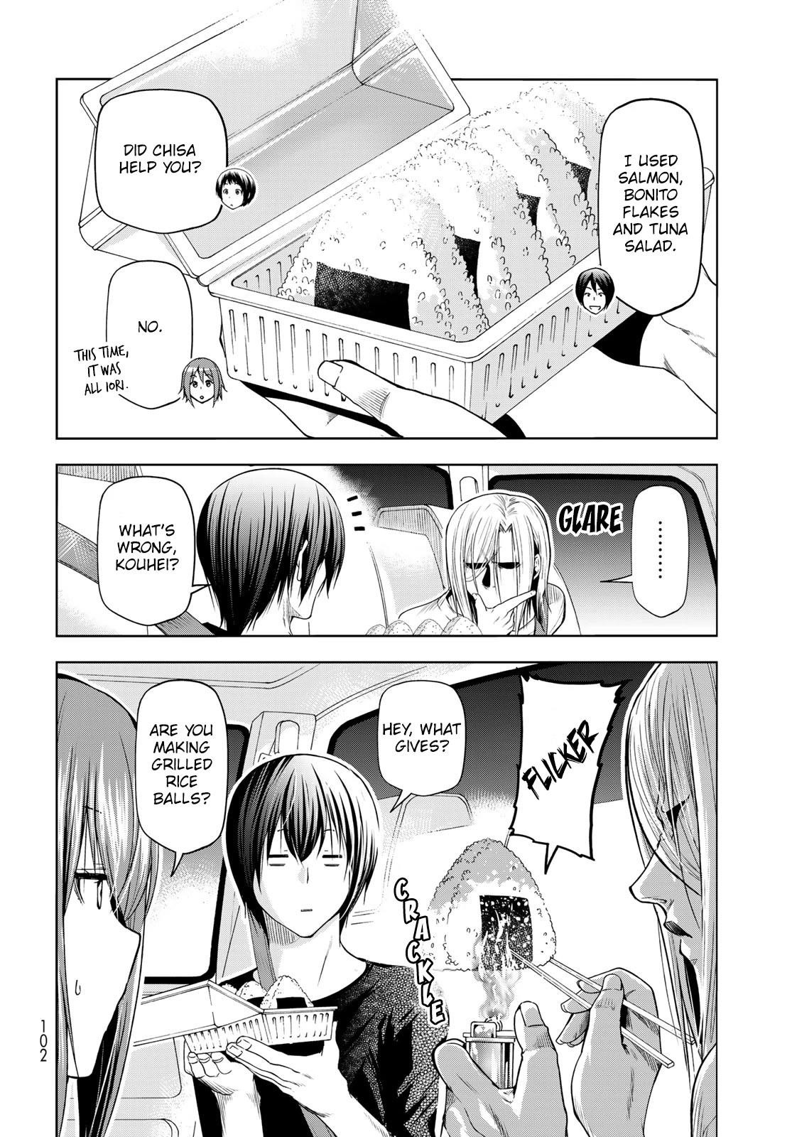 Grand Blue Dreaming Manga Chapter 81 page 10 - Shark Scramble