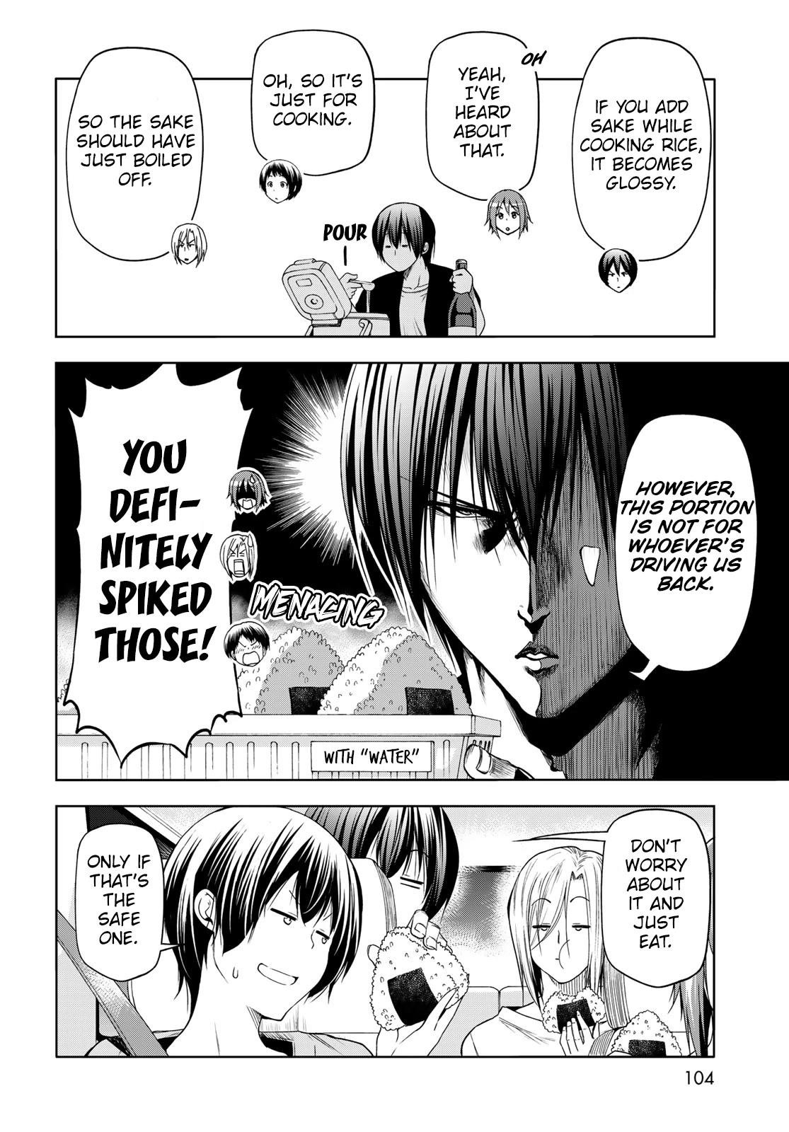Grand Blue Dreaming Manga Chapter 81 page 12 - Shark Scramble