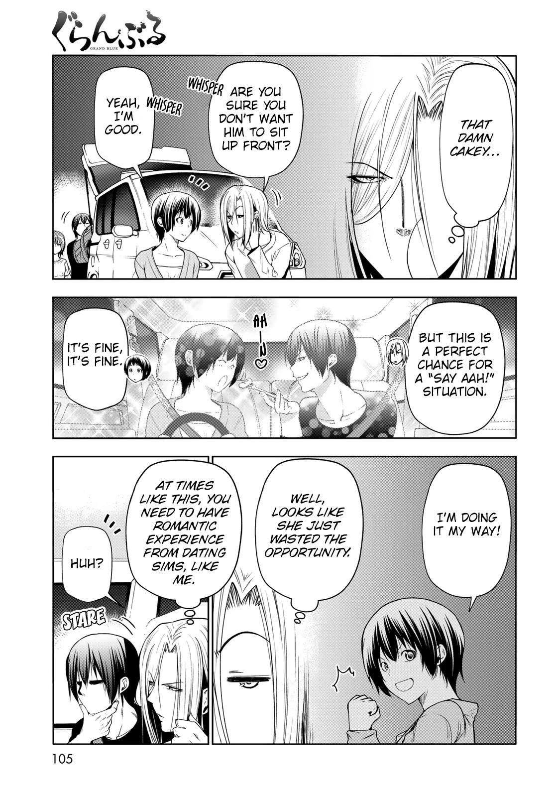 Grand Blue Dreaming Manga Chapter 81 page 13 - Shark Scramble