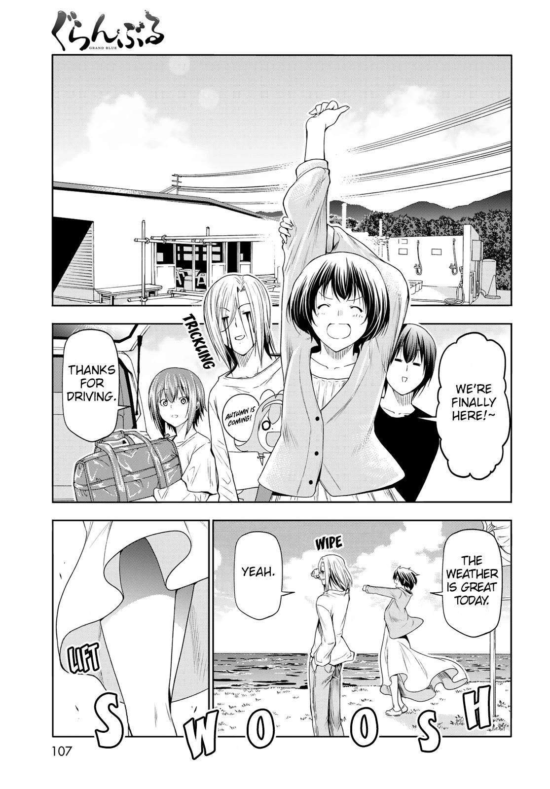 Grand Blue Dreaming Manga Chapter 81 page 15 - Shark Scramble