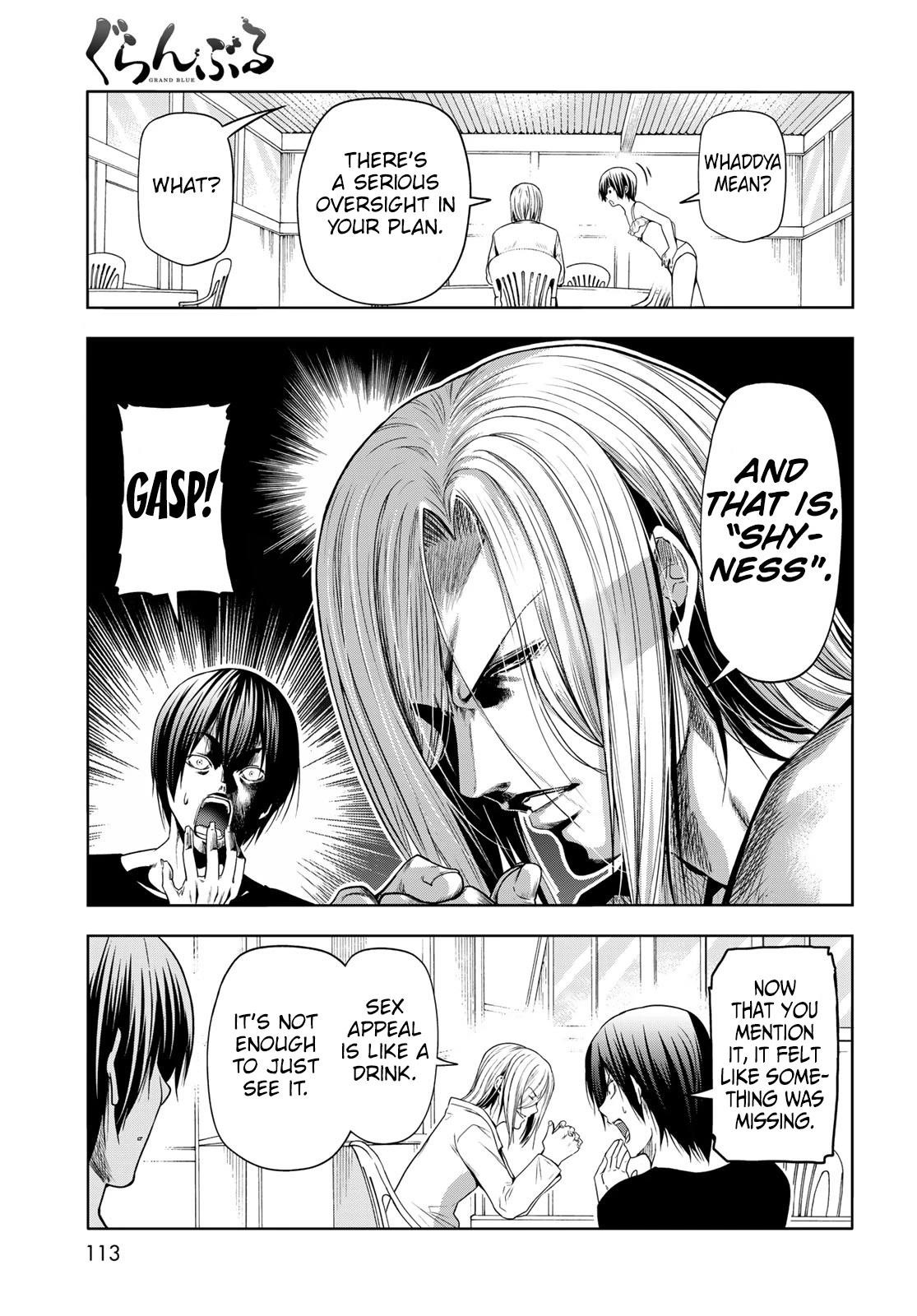 Grand Blue Dreaming Manga Chapter 81 page 21 - Shark Scramble