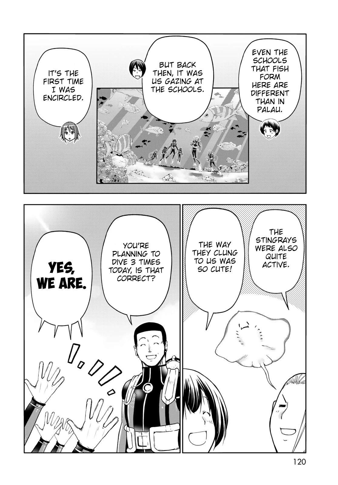 Grand Blue Dreaming Manga Chapter 81 page 27 - Shark Scramble