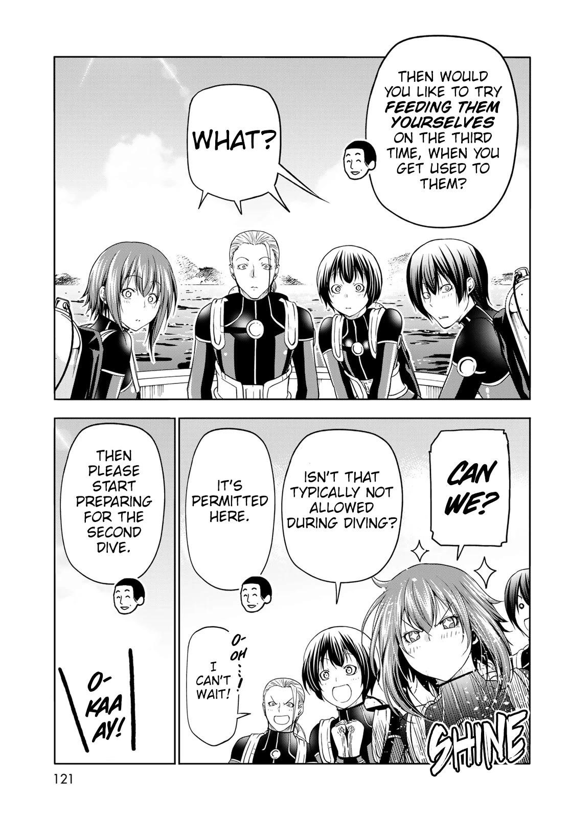 Grand Blue Dreaming Manga Chapter 81 page 28 - Shark Scramble