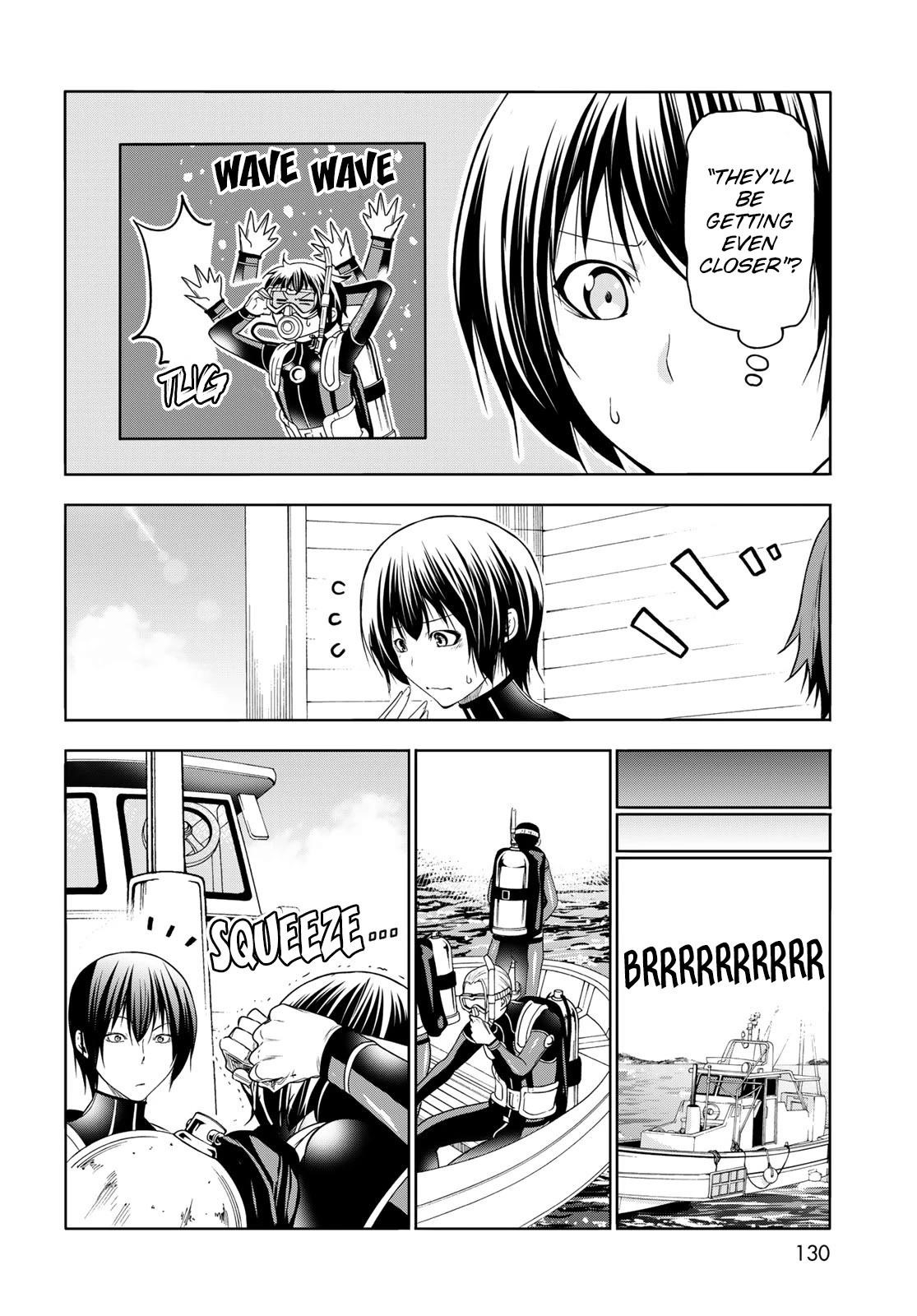 Grand Blue Dreaming Manga Chapter 81 page 36 - Shark Scramble