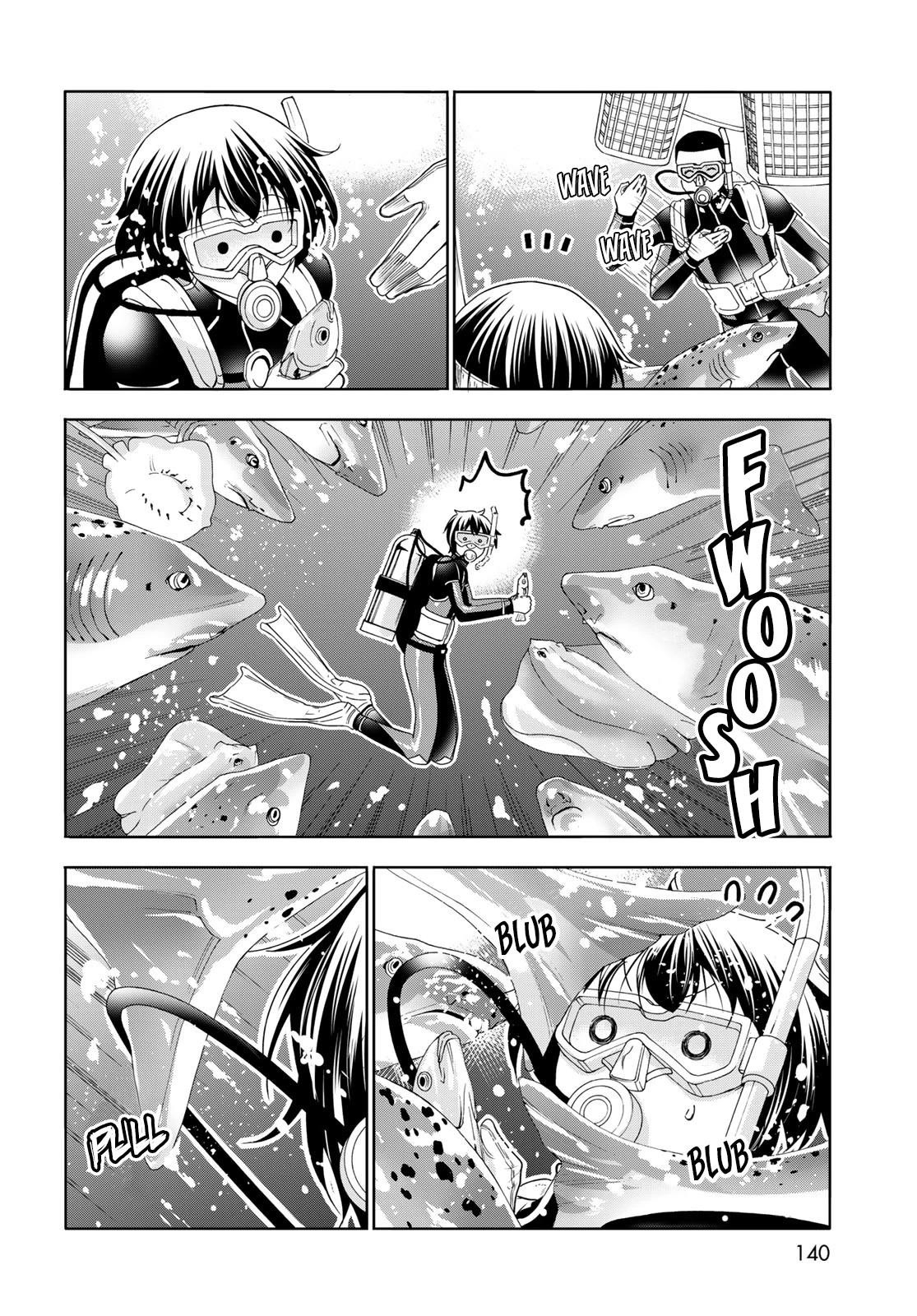 Grand Blue Dreaming Manga Chapter 81 page 46 - Shark Scramble