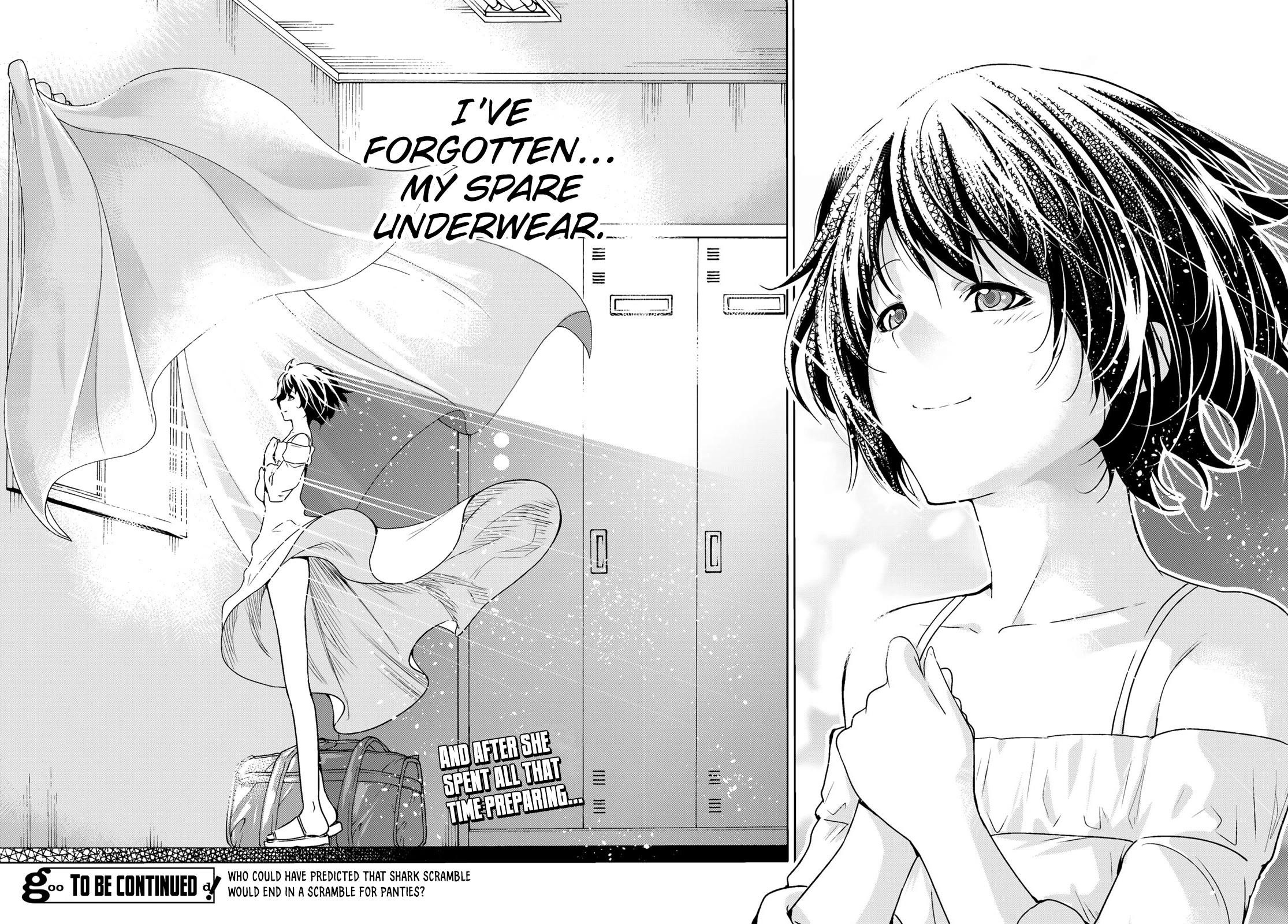 Grand Blue Dreaming Manga Chapter 81 page 54 - Shark Scramble