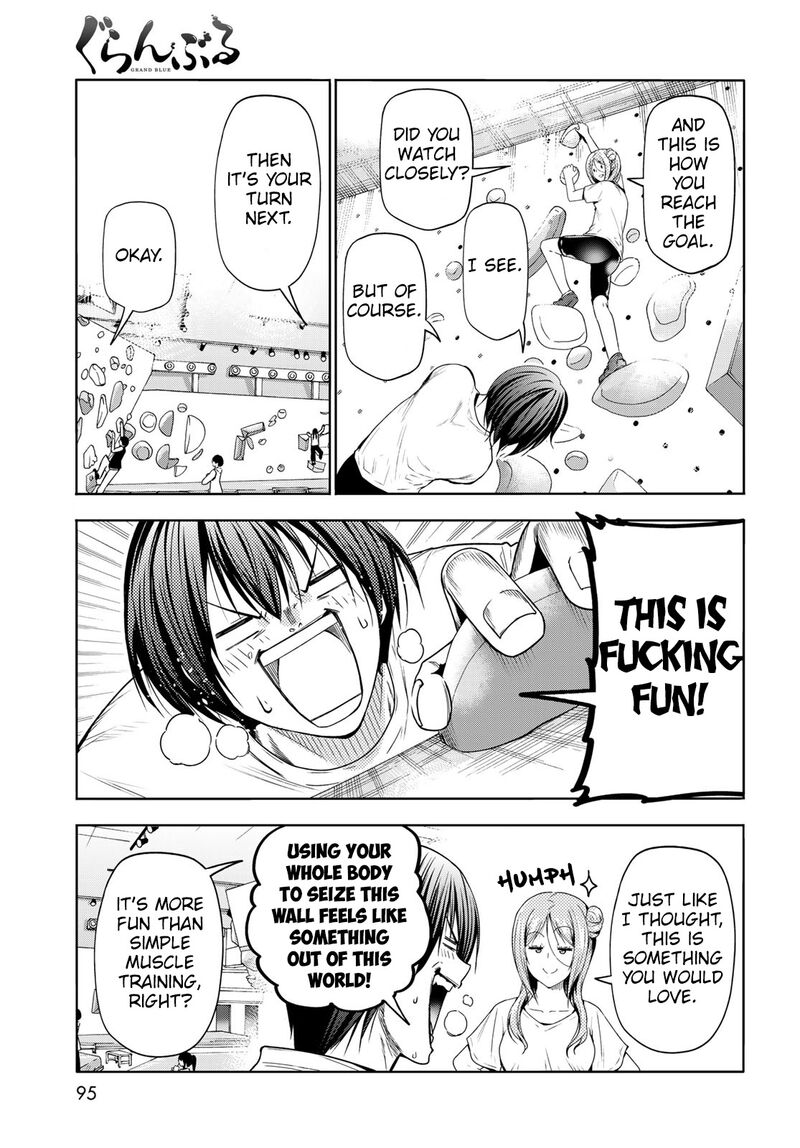 Grand Blue Dreaming Manga Chapter 83 page 11 - Serving Herself Up