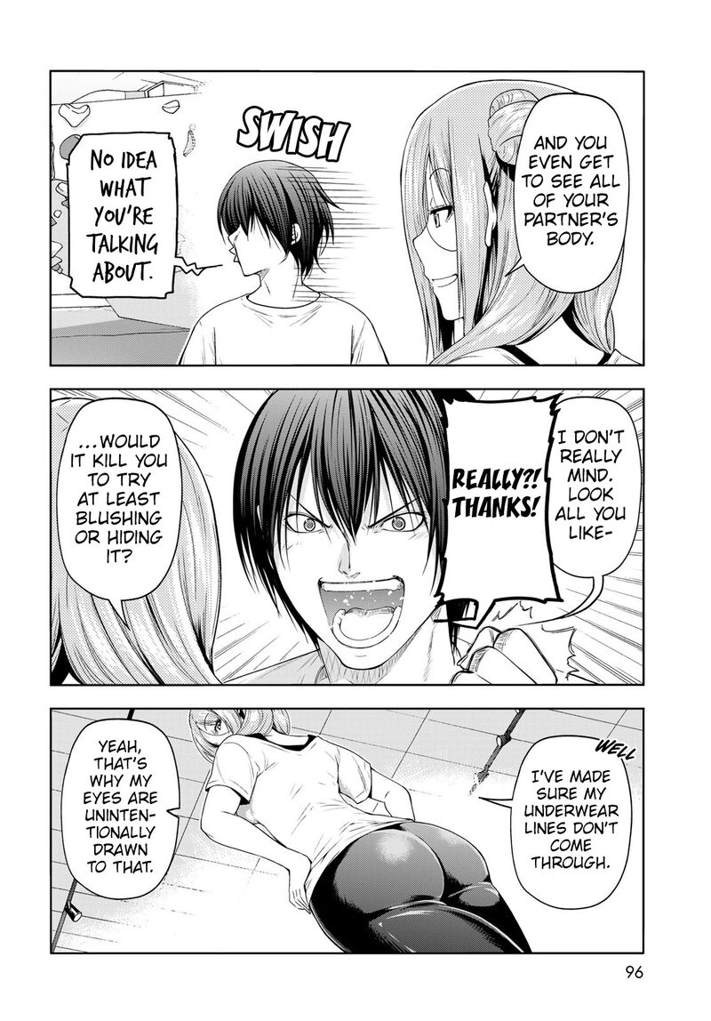 Grand Blue Dreaming Manga Chapter 83 page 12 - Serving Herself Up
