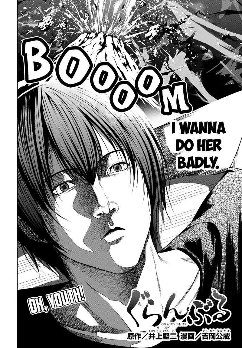 Grand Blue Dreaming Manga Chapter 83 page 2 - Serving Herself Up