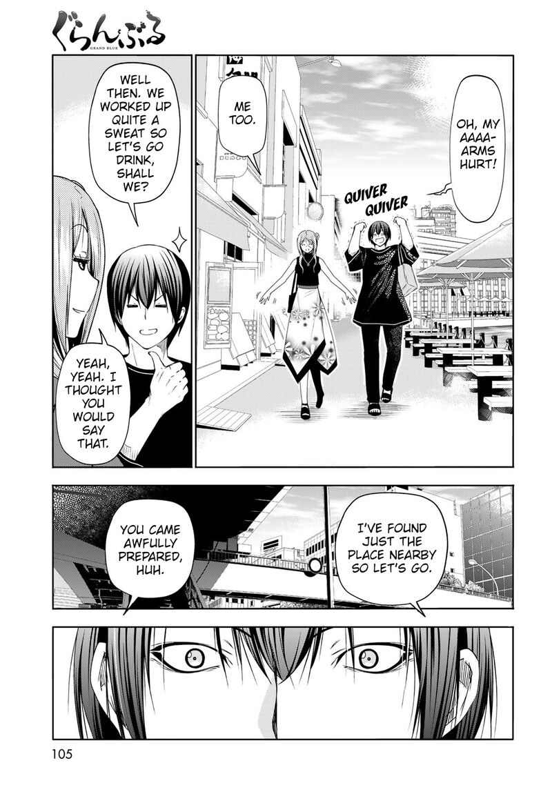 Grand Blue Dreaming Manga Chapter 83 page 21 - Serving Herself Up