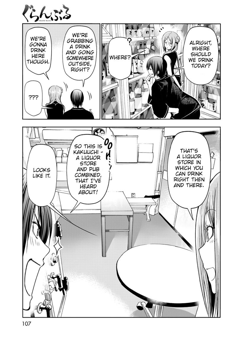 Grand Blue Dreaming Manga Chapter 83 page 23 - Serving Herself Up