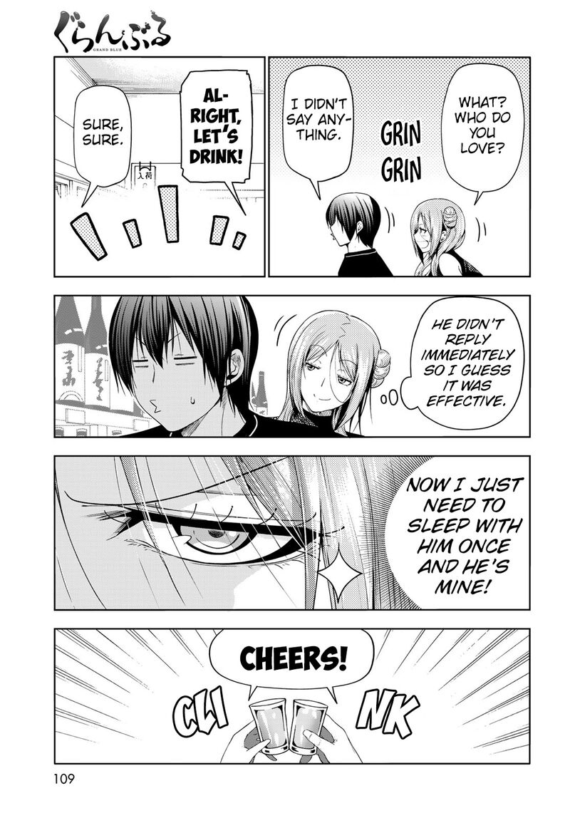 Grand Blue Dreaming Manga Chapter 83 page 25 - Serving Herself Up