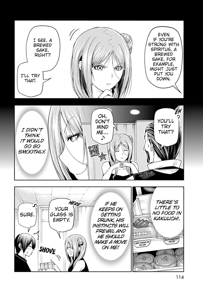 Grand Blue Dreaming Manga Chapter 83 page 30 - Serving Herself Up