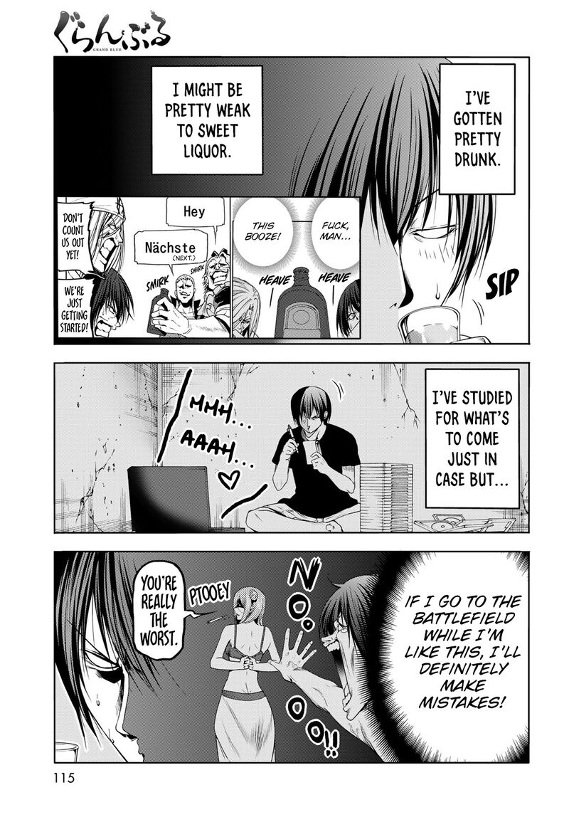 Grand Blue Dreaming Manga Chapter 83 page 31 - Serving Herself Up