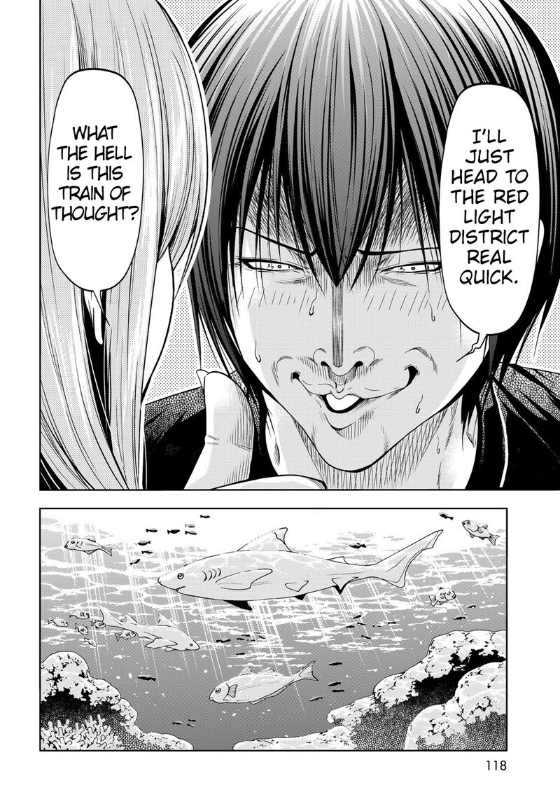 Grand Blue Dreaming Manga Chapter 83 page 34 - Serving Herself Up