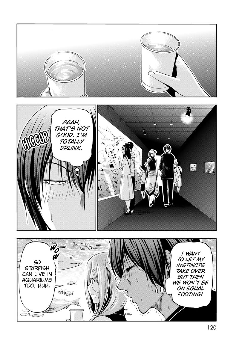 Grand Blue Dreaming Manga Chapter 83 page 36 - Serving Herself Up