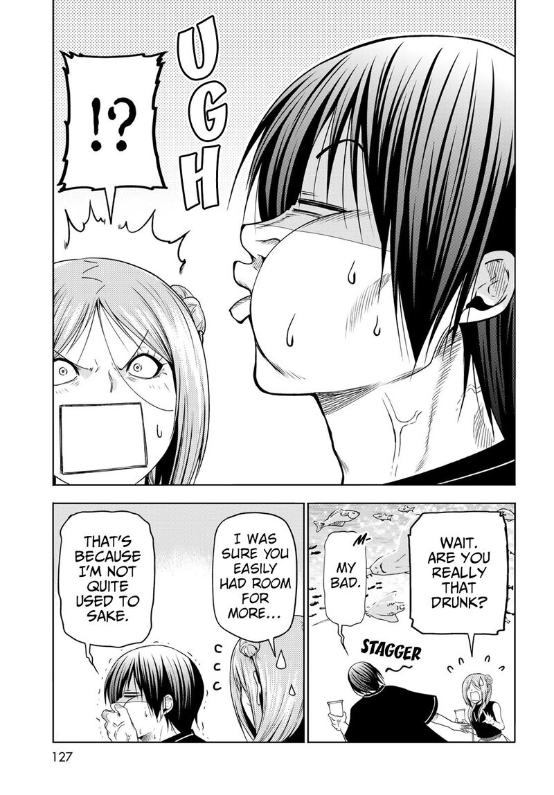 Grand Blue Dreaming Manga Chapter 83 page 43 - Serving Herself Up