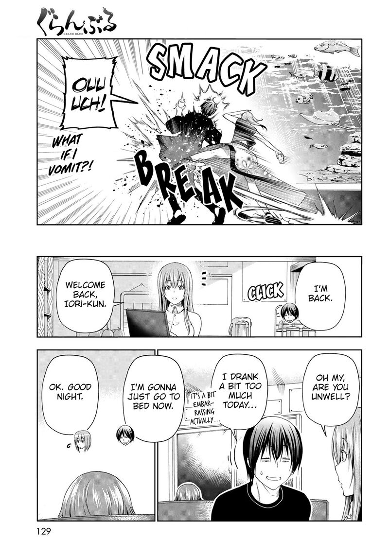 Grand Blue Dreaming Manga Chapter 83 page 45 - Serving Herself Up