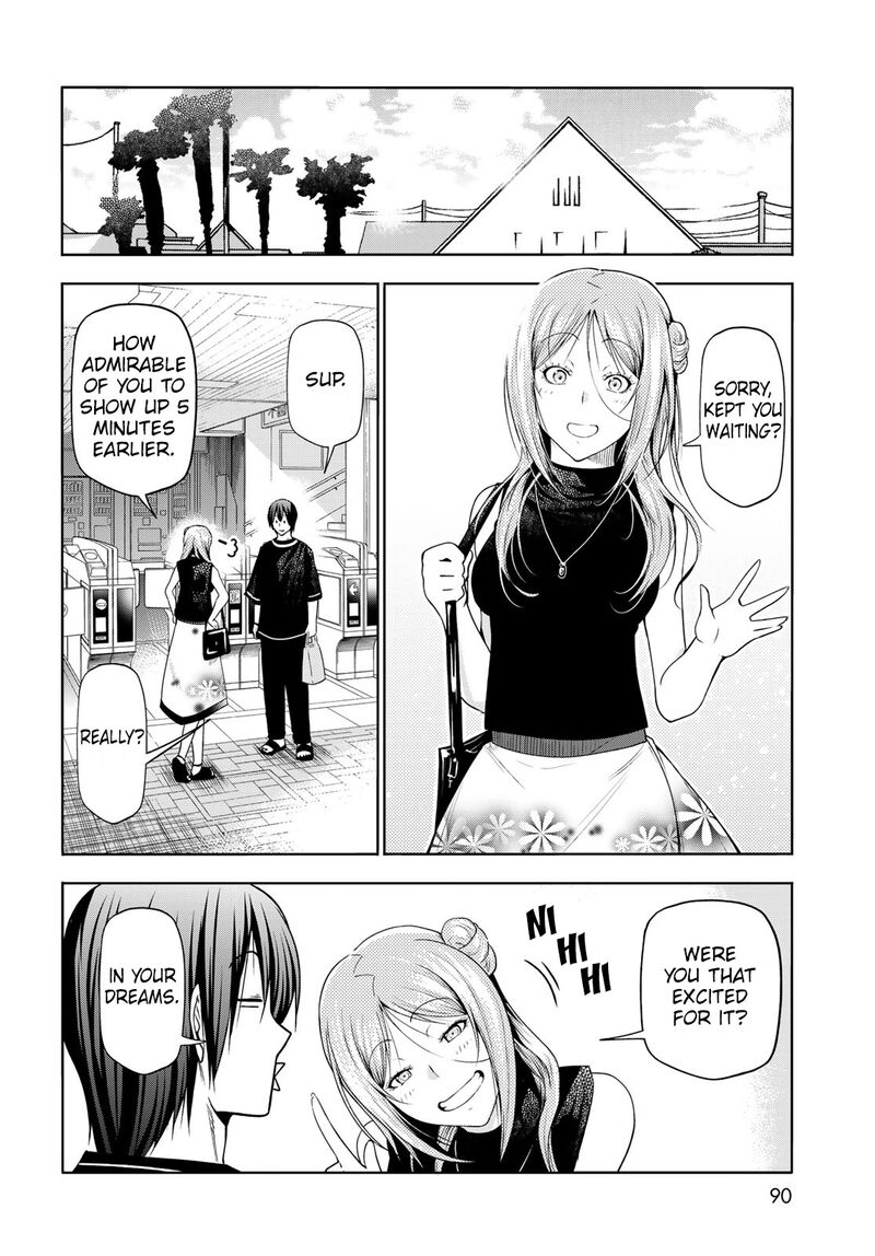 Grand Blue Dreaming Manga Chapter 83 page 6 - Serving Herself Up