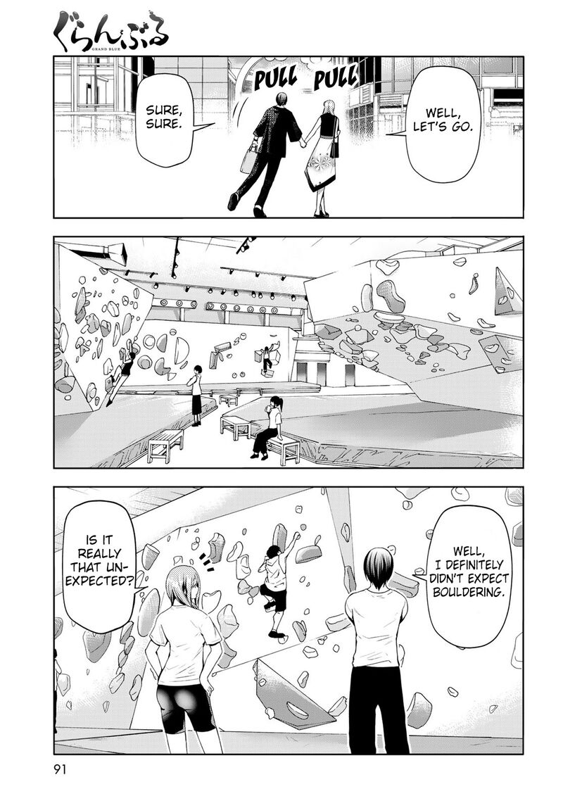 Grand Blue Dreaming Manga Chapter 83 page 7 - Serving Herself Up