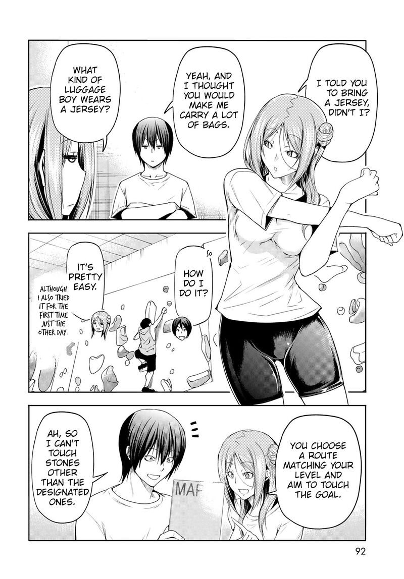 Grand Blue Dreaming Manga Chapter 83 page 8 - Serving Herself Up