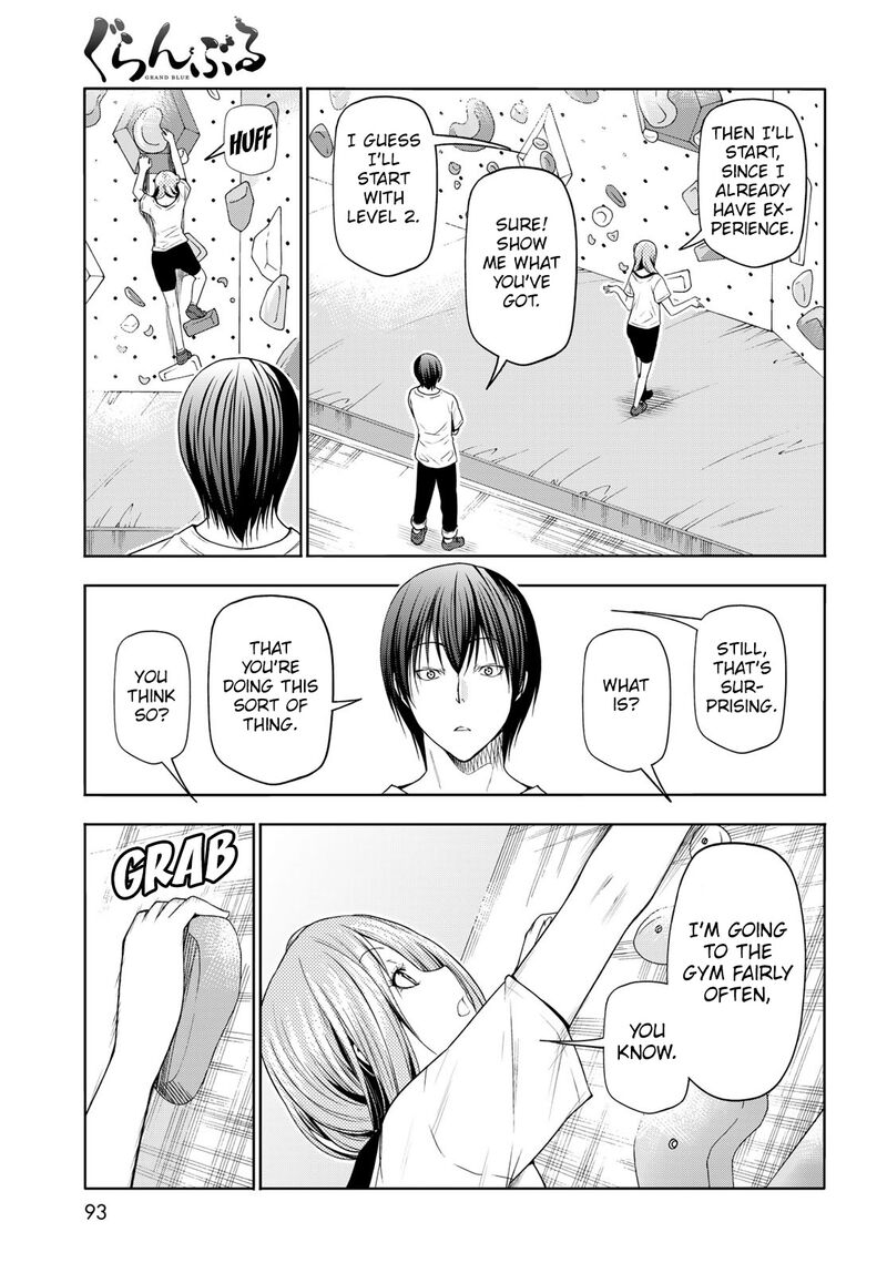 Grand Blue Dreaming Manga Chapter 83 page 9 - Serving Herself Up