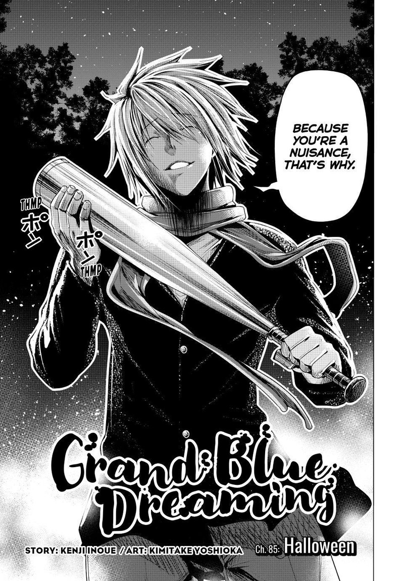 Grand Blue Dreaming Manga Chapter 85 page 3 - Halloween