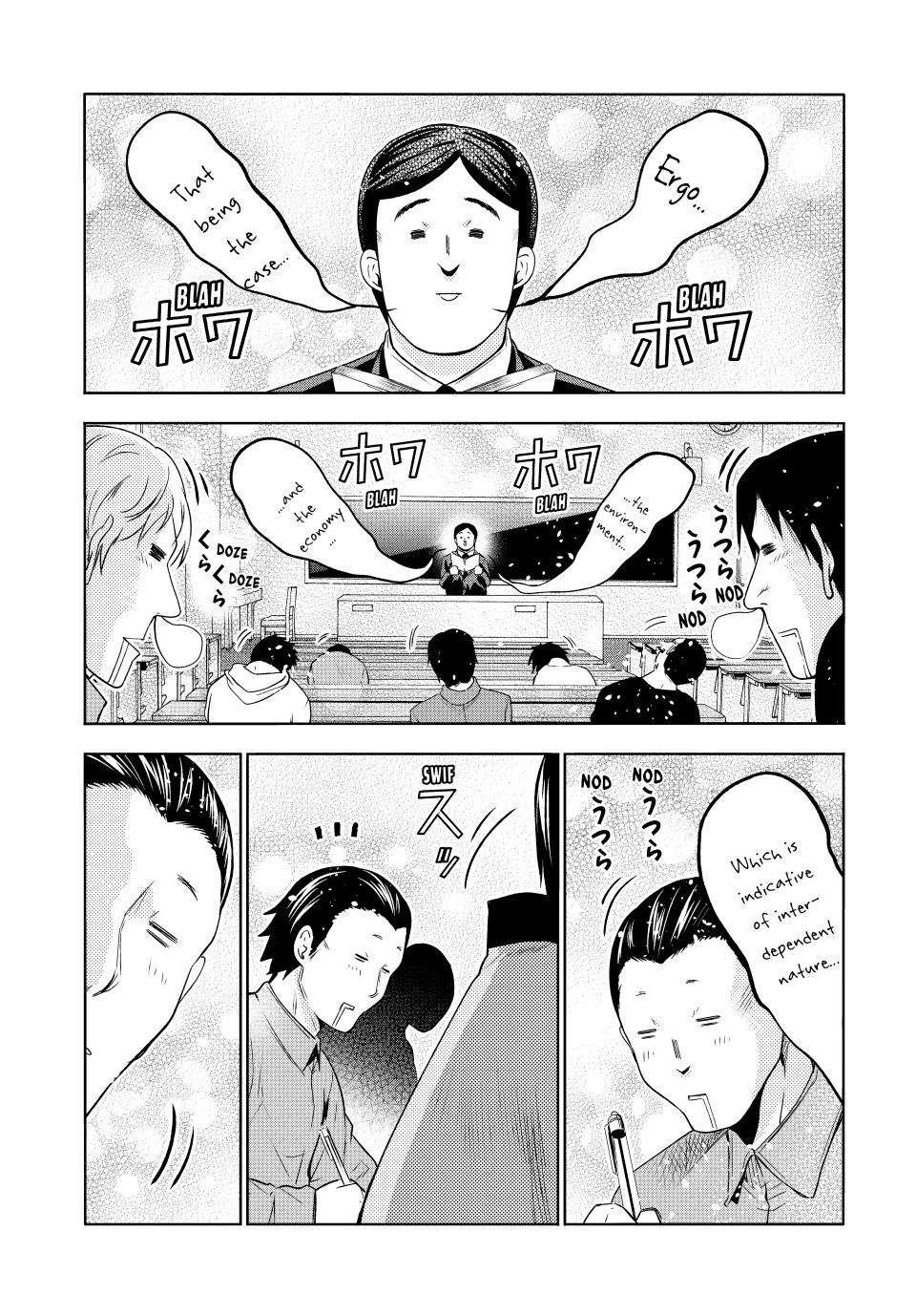 Grand Blue Dreaming Manga Chapter 86 page 12 - No Reaction Game