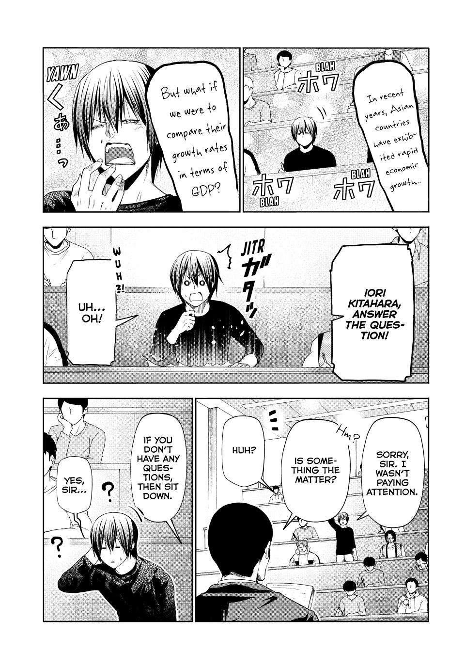 Grand Blue Dreaming Manga Chapter 86 page 16 - No Reaction Game