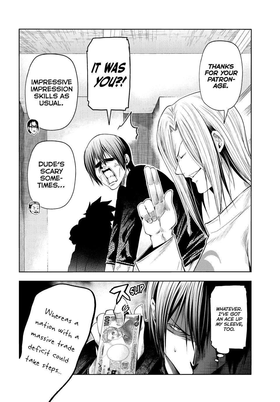 Grand Blue Dreaming Manga Chapter 86 page 17 - No Reaction Game
