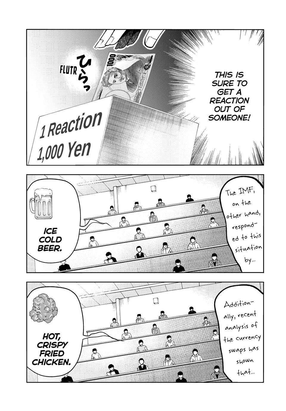 Grand Blue Dreaming Manga Chapter 86 page 18 - No Reaction Game