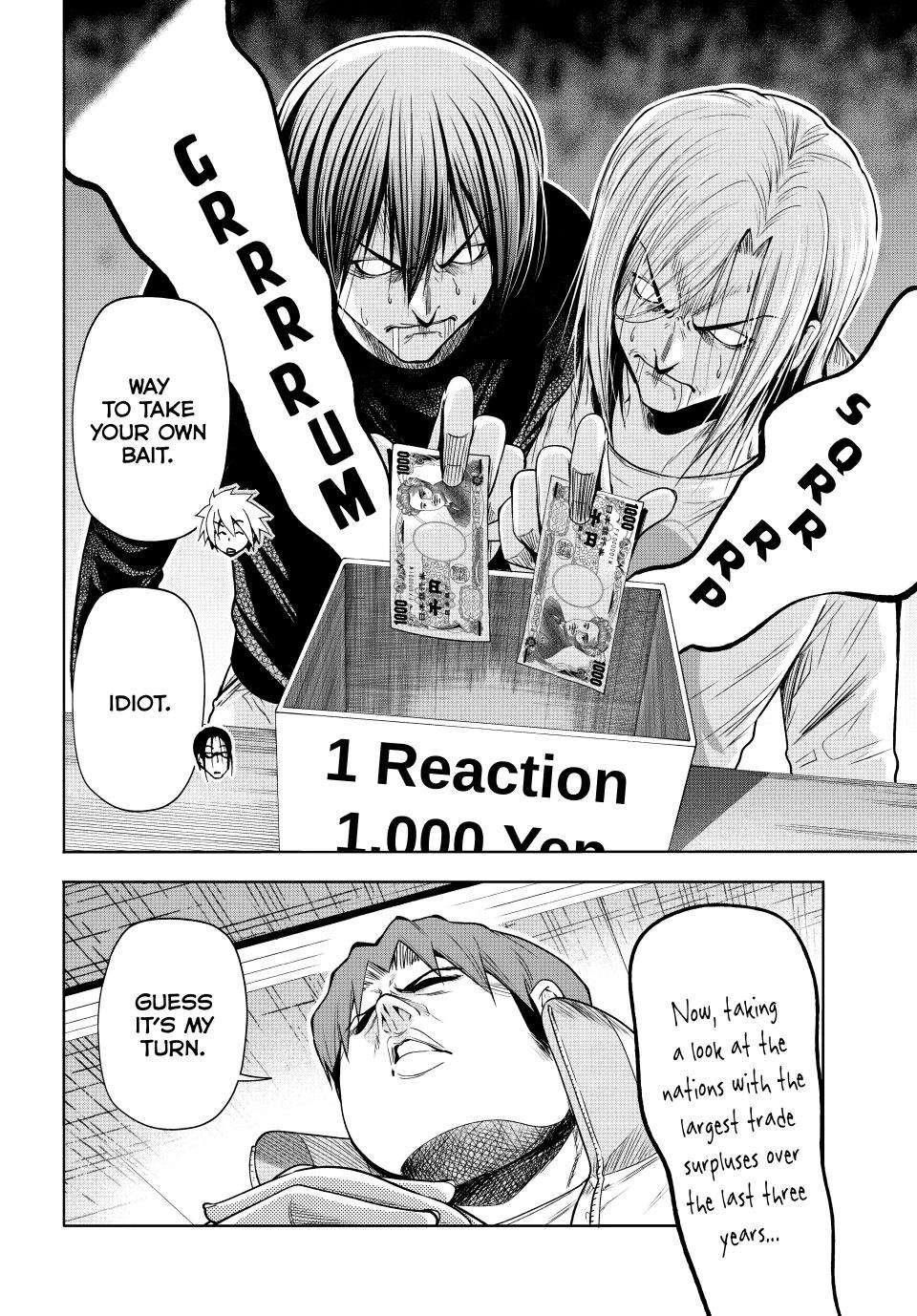 Grand Blue Dreaming Manga Chapter 86 page 19 - No Reaction Game