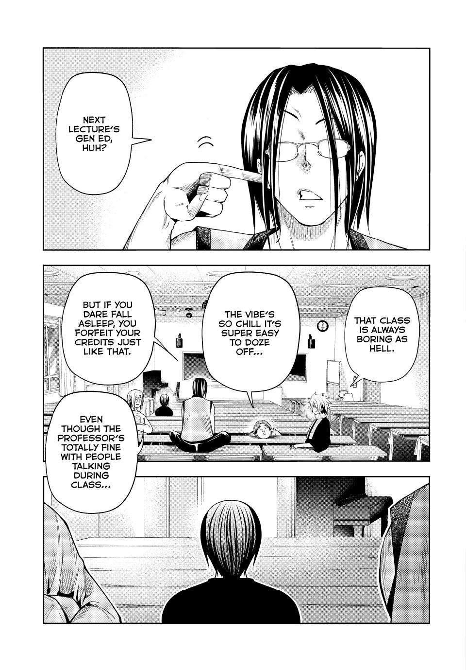 Grand Blue Dreaming Manga Chapter 86 page 2 - No Reaction Game