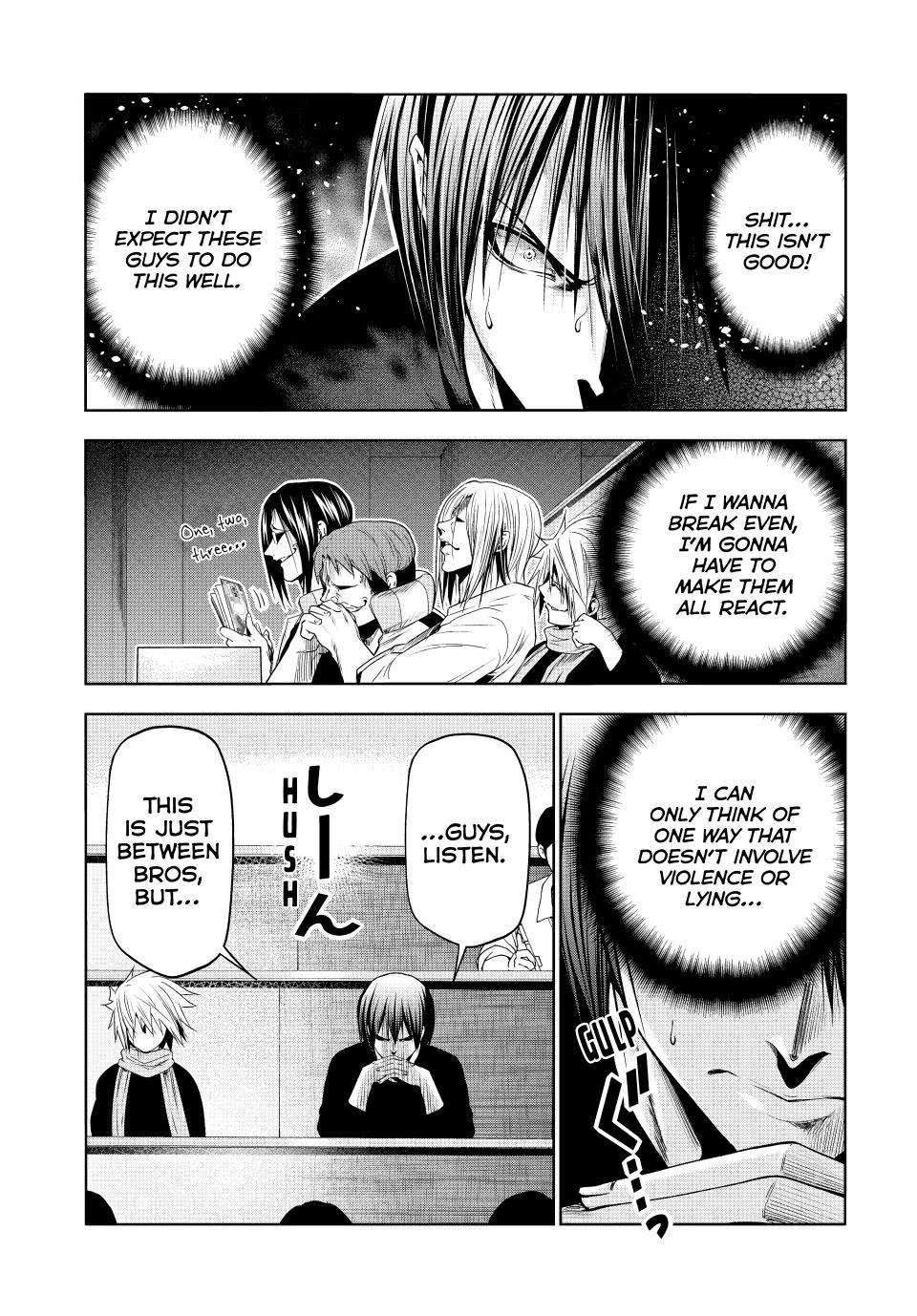 Grand Blue Dreaming Manga Chapter 86 page 26 - No Reaction Game