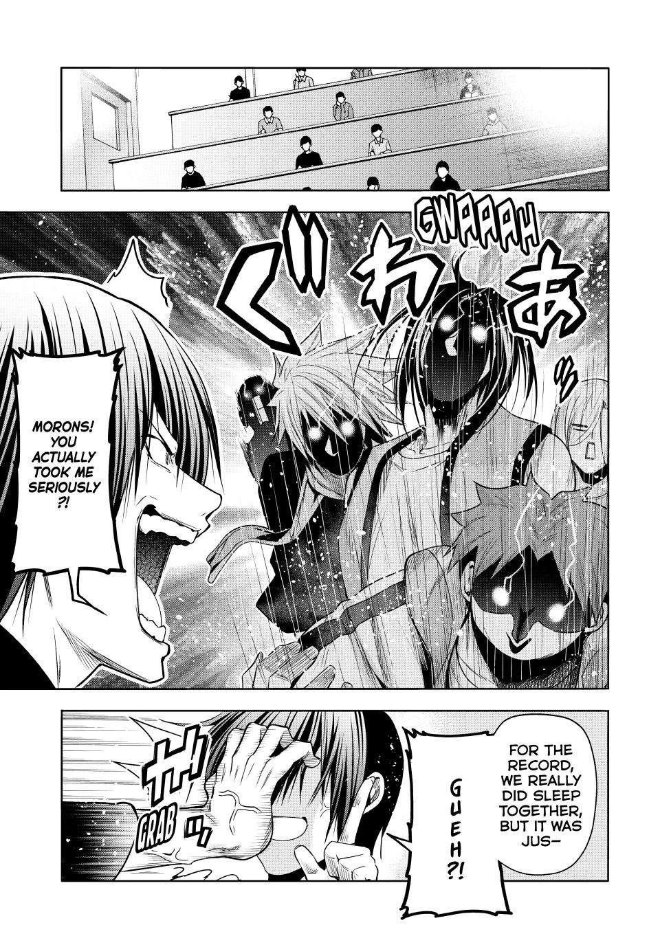 Grand Blue Dreaming Manga Chapter 86 page 28 - No Reaction Game