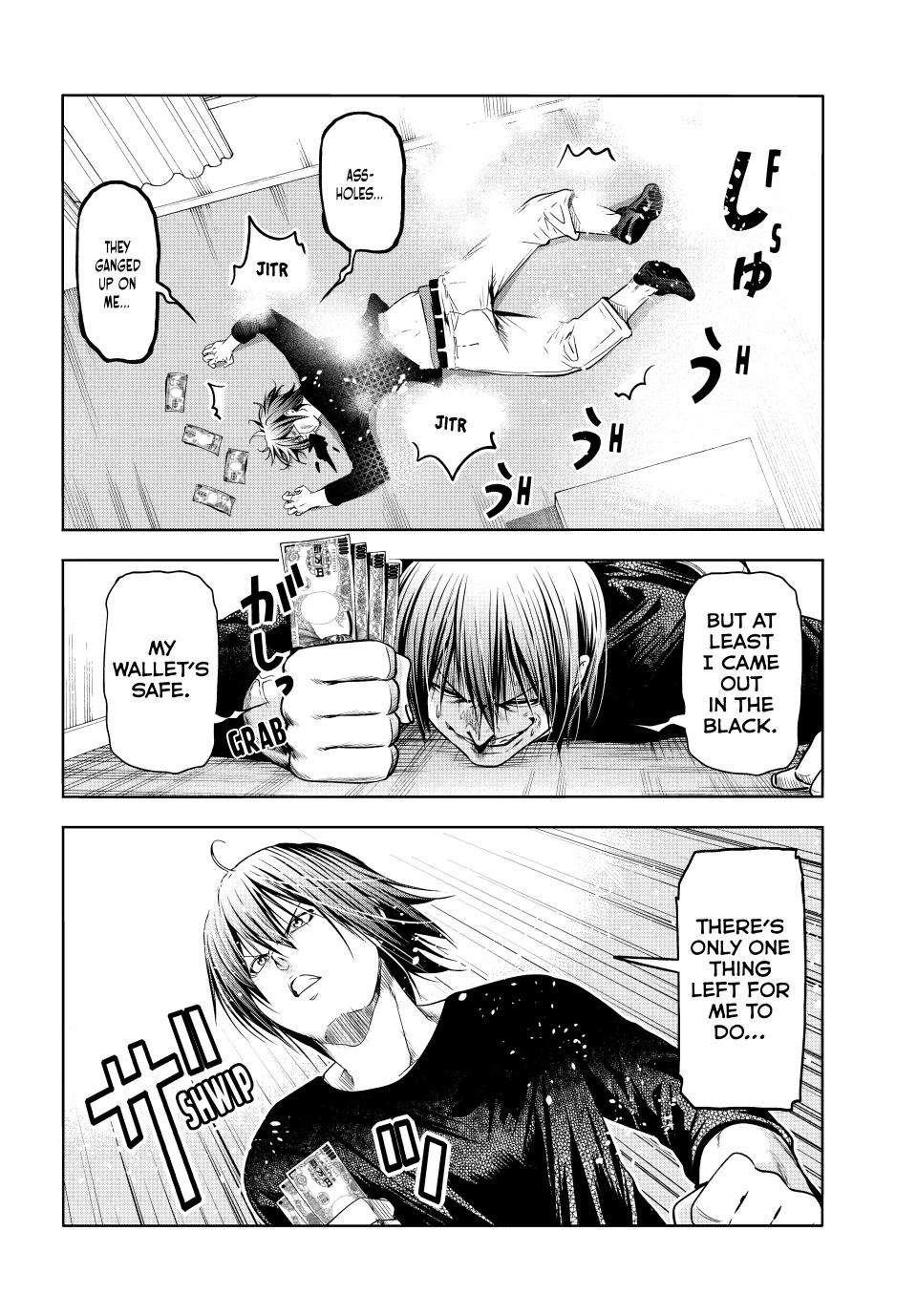 Grand Blue Dreaming Manga Chapter 86 page 30 - No Reaction Game