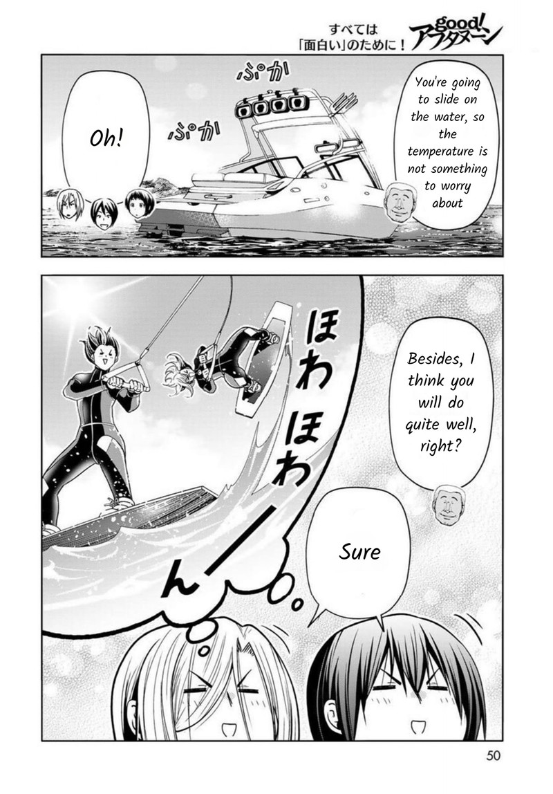 Grand Blue Dreaming Manga Chapter 87 page 6 - Wakeboarding!