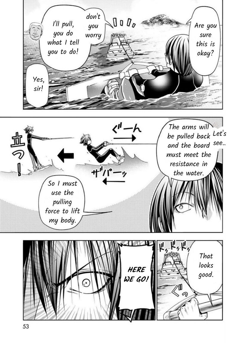 Grand Blue Dreaming Manga Chapter 87 page 9 - Wakeboarding!