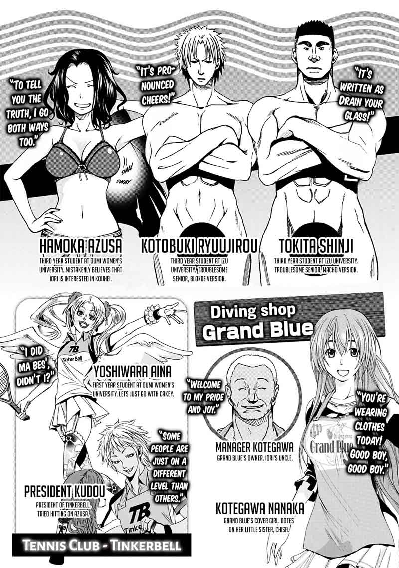 Grand Blue Dreaming Manga Chapter 9 page 3 - The Festival Afterparty