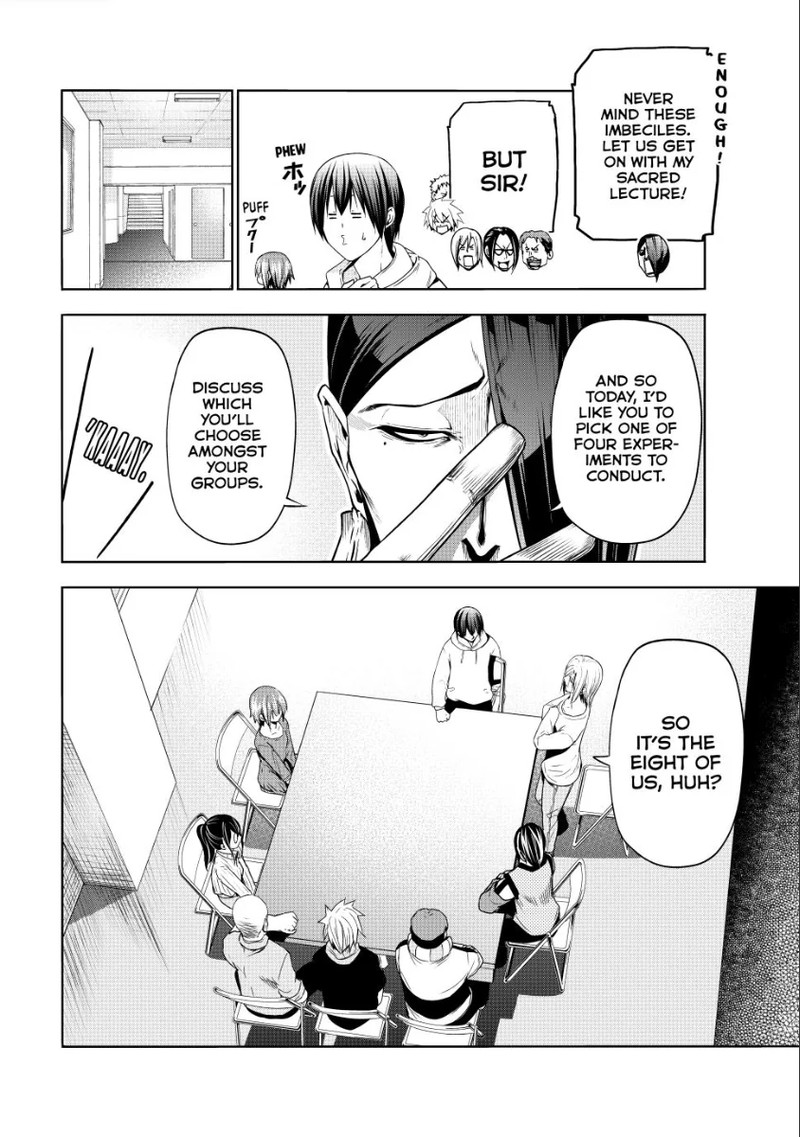 Grand Blue Dreaming Manga Chapter 90 page 6 - Presentation